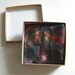 SALE 20% OFF Galaxy Nebula Print Silk "Pillar of Stars" Cosmic Square Scarf
