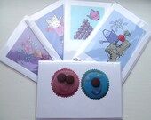 Custom-made set of 5 cards