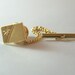 Gold Vintage Tie Tack - Men's Accessories