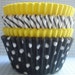 Cupcake Liners - Baking Cups " Bumblebee " (75)