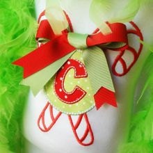 Candy Cane Ornament Christmas Frame Alphabet Custom Personalized Appliqued Christmas Onesie Shirt Girl NB 3 6 9 12 18 24 2 3 4 5