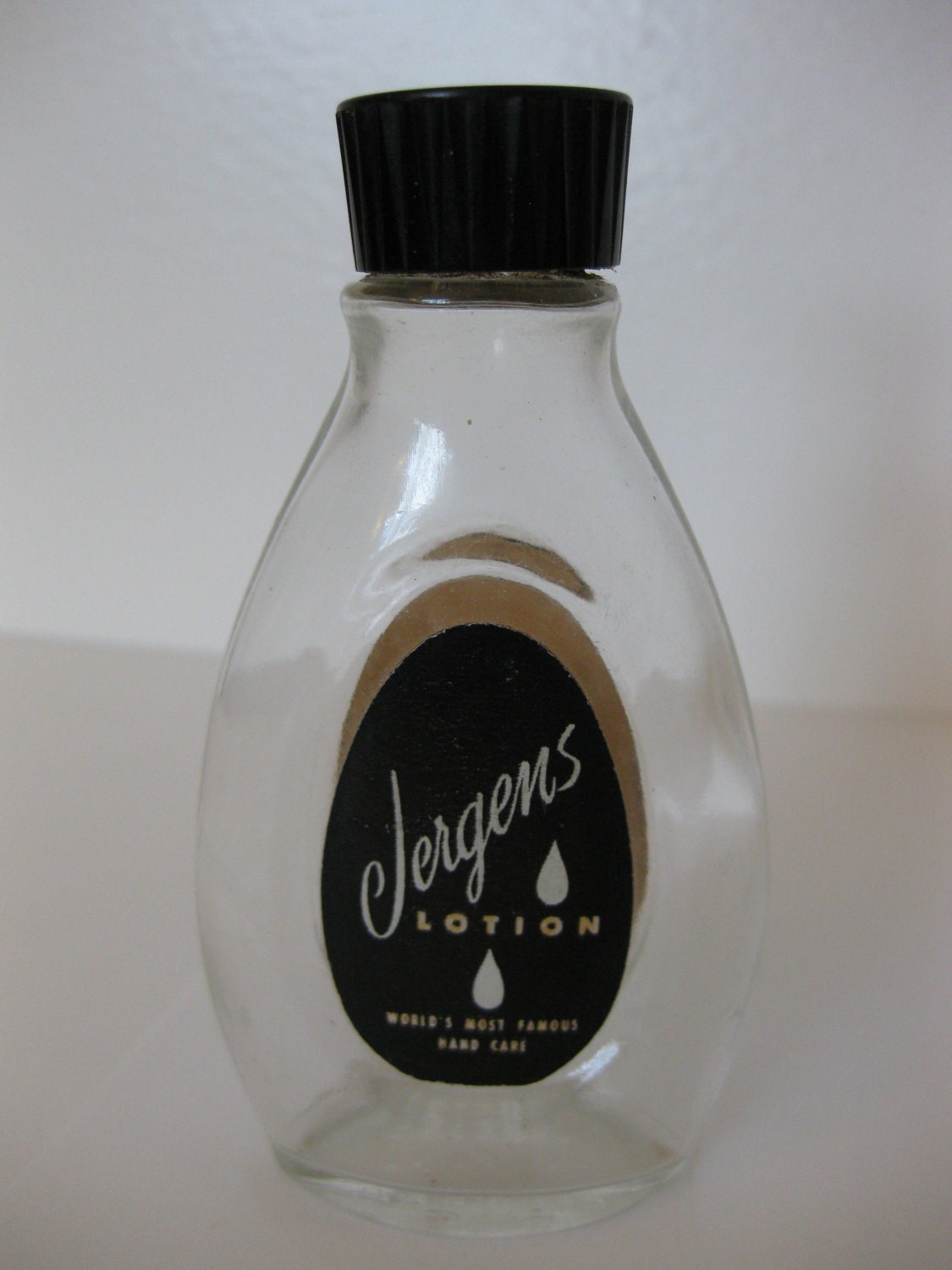 Vintage 1 Ounce Jergens Lotion Bottle by JustVintageThings on Etsy