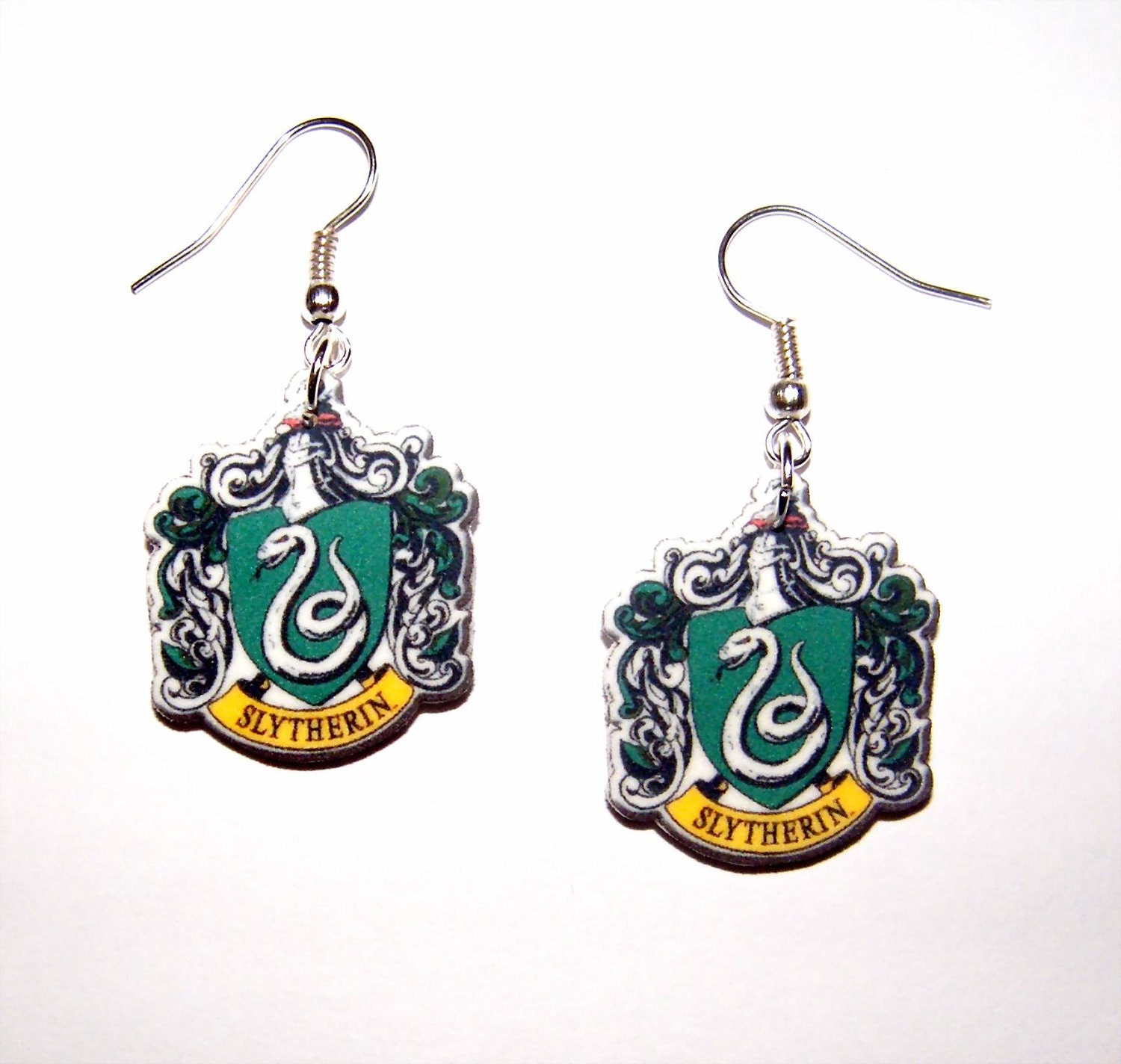 Harry Potter Slytherin House Symbol Earrings Hogwarts School
