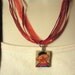 Sesame Street Ernie Scrabble Tile Pendant Red Necklace