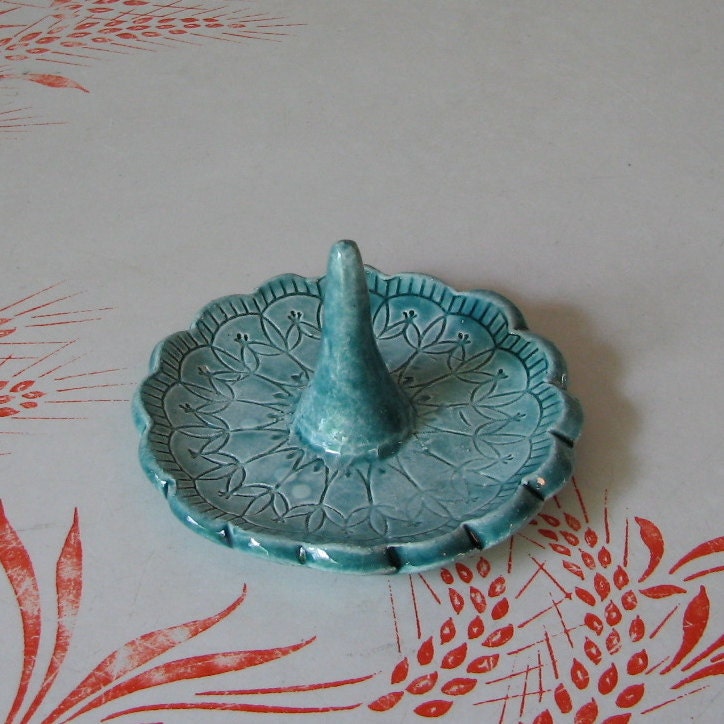 Ring Holder in Turquoise