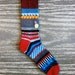 Hand Knit Socks, Men, Women, Teen, Unique Icelandic Original Design, Handknit Wearable Art - Made to Order