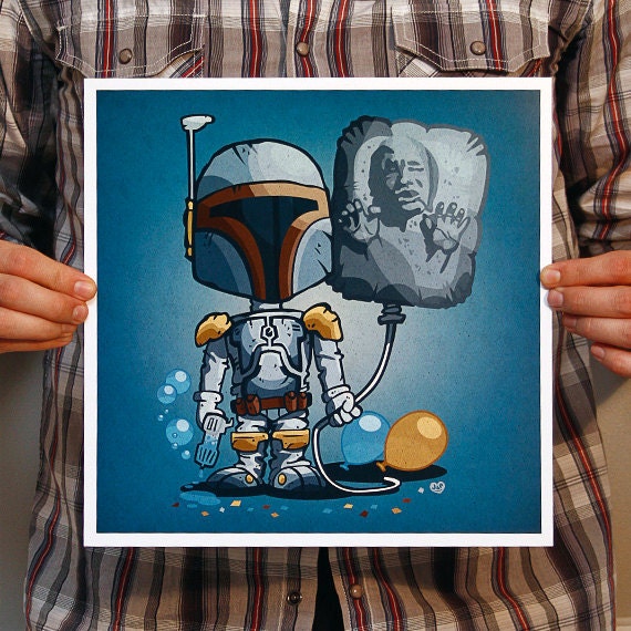 Set of Four: Choose any 4 of the Star Wars prints.