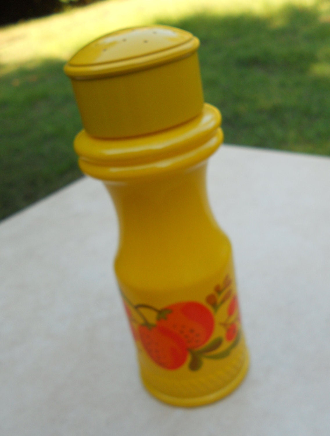 1970s era-- AVON Pennsylvania Dutch-- Patchwork Colonge Bottle