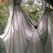 Romantic Pale Green and Ruffled Kickernick Nightgown