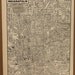 Vintage Map Indianapolis Indiana 1935 Original