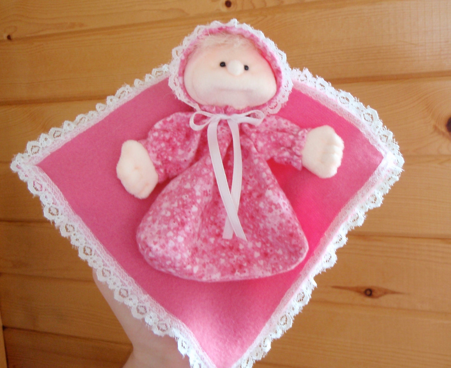 Finger Puppet - Soft Sculpture Baby Doll