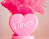Feather Heart Postcard