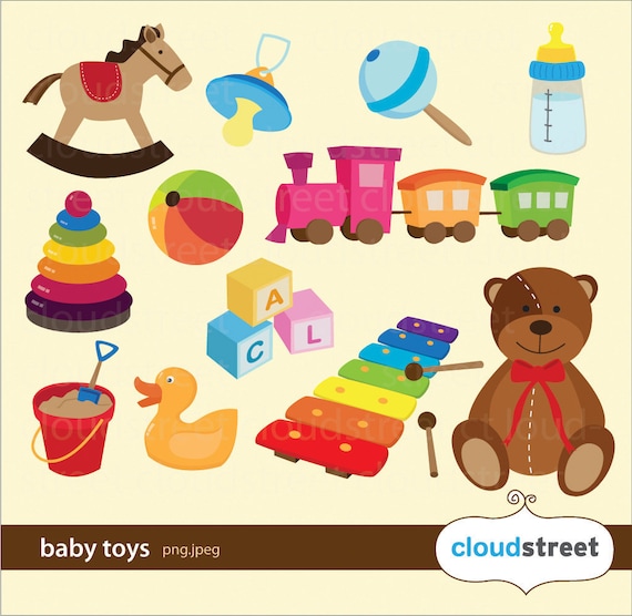 free baby toy clip art - photo #1