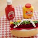 Felt Hot Dog Grill Set - Felt Food - Wool Felt