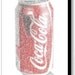 Classic Coca-Cola Coke Can Word Mosaic Framed 9 X 11 Print Limited Edition
