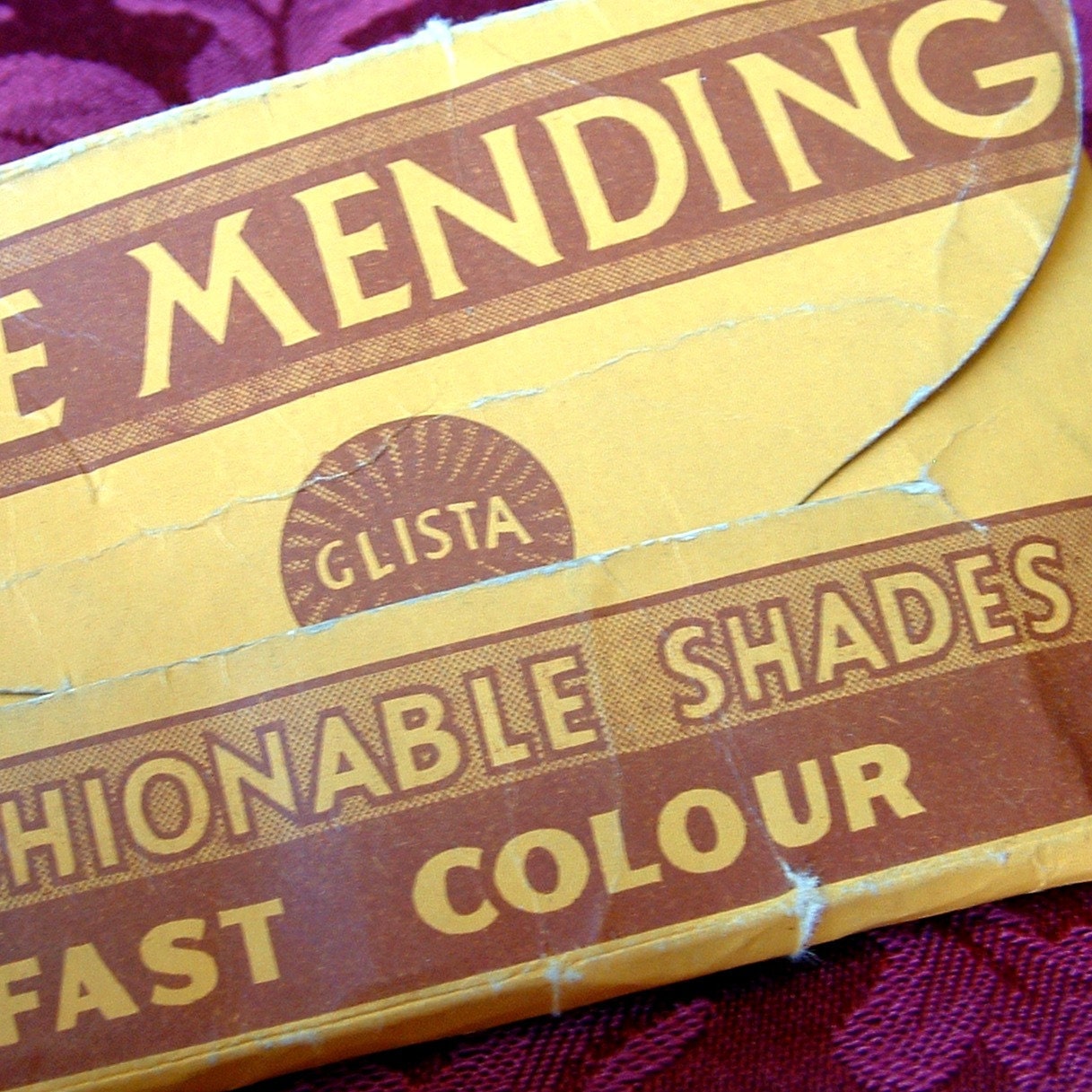 1940's Glista Nylon Mending Kit