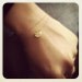 Medium Heart Bracelet - Heart Initial Layered Bracelet - All 14k Gold Filled - Personalization Gift