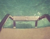 Vintage Swimming Pool Art Print  - Retro Summer Aqua Water Fun Sun Vacation Home Decor Wall Art Photography