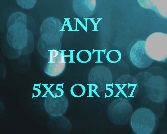 5x5 or 5x7 Print - Nursery Home Decor Wall Art Childrens Room Beach House Boy Girl Photo