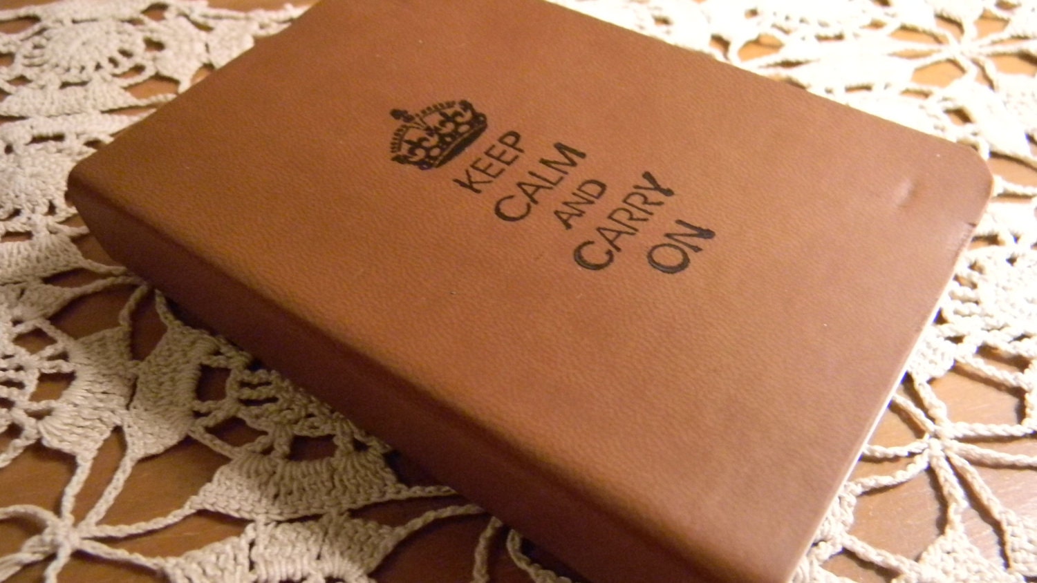 Keep Calm Carry On Pocket Journal Sketch Book Pad