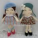 Sewing Doll Patterns sewing doll pattern girl doll pattern stuffed toy pattern cloth doll pattern (01)