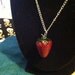 Sweet Strawberry Polymer Clay Necklace