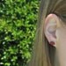 Legend of Zelda Pixel Heart Earrings