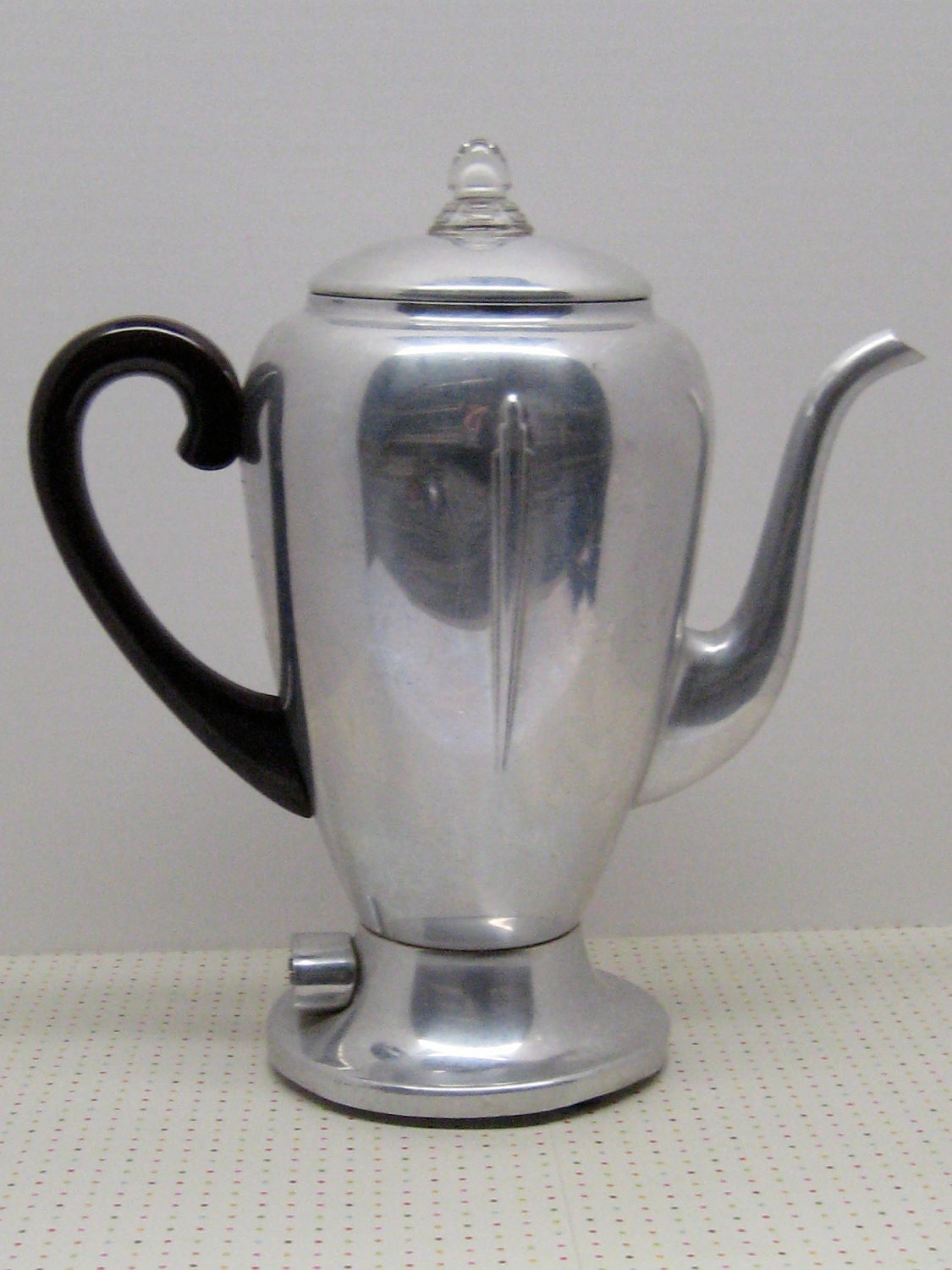 Vintage Industrial Design Mirro-Matic Percolator Aluminum 8 Cup