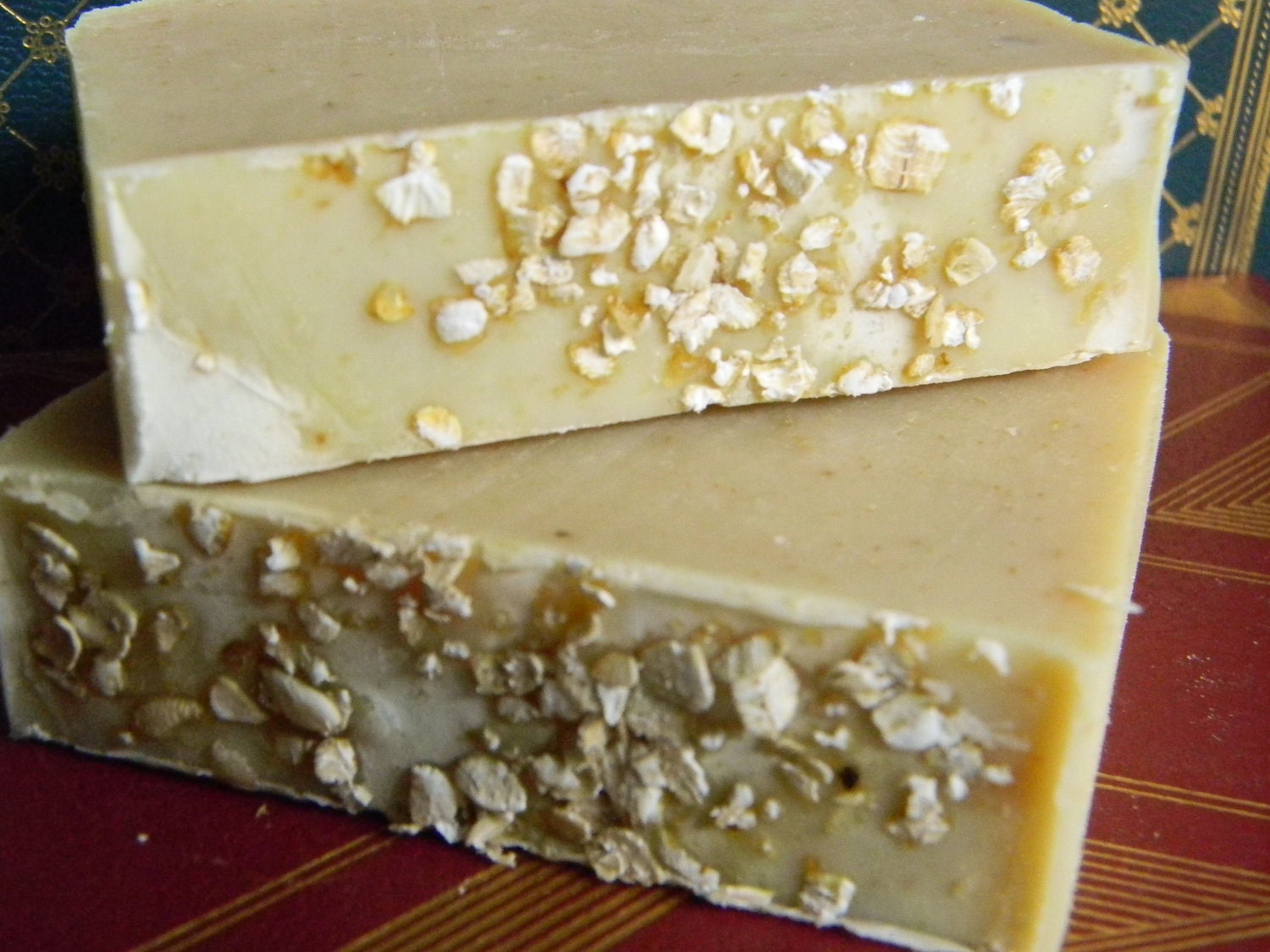 Jamie's Oatmeal Soap, Hand Made, Vegan, Outlander, On a Branch Soaps