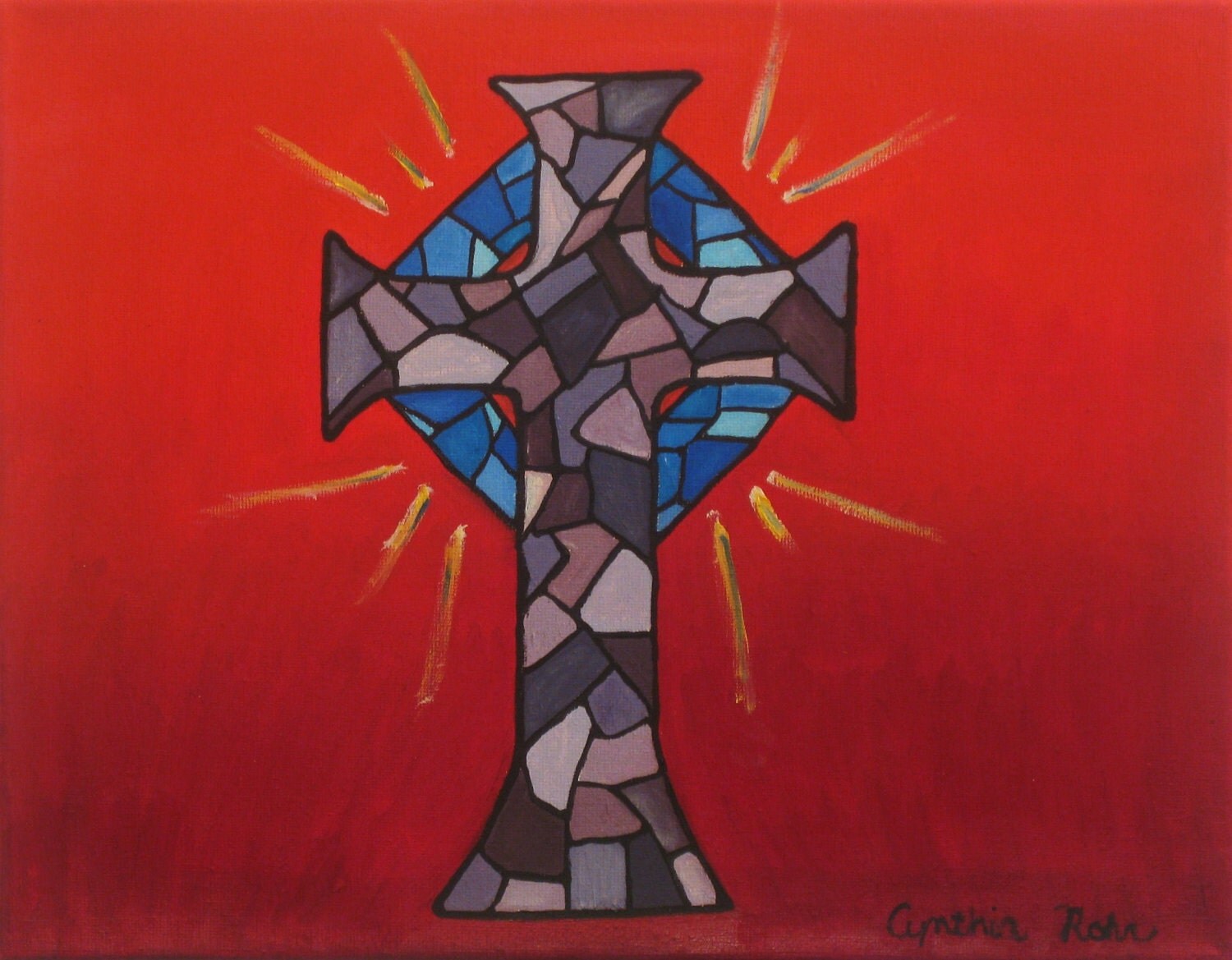 canvas cross paintings