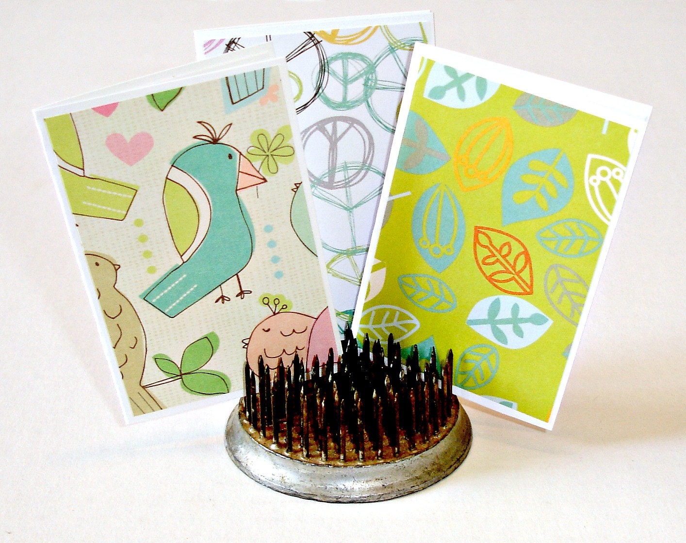 Assorted blank mini card set, any occasion Thank you notes packaging cards personal greetings Set of 10