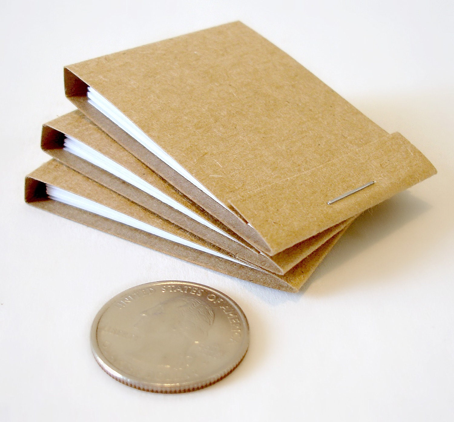Mini matchbook notepads kraft handmade matchbook notepads mini jotters mini matchbook memo pads 1 dozen