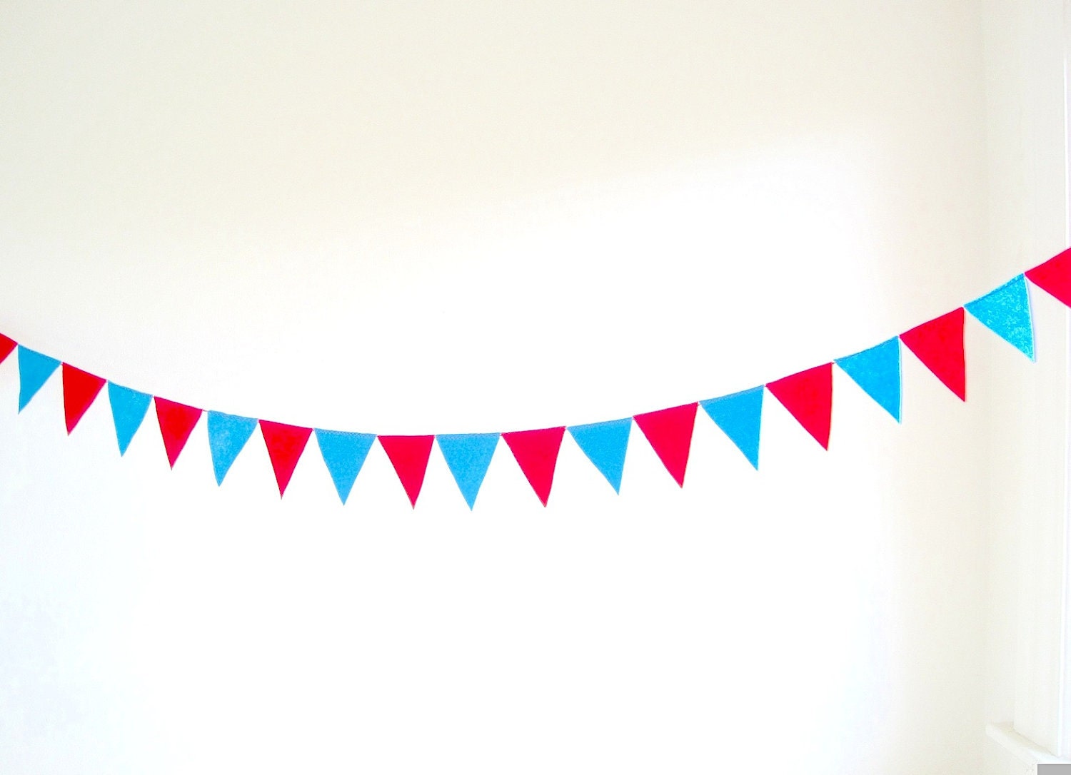 Popular items for blue bunting banner on Etsy