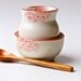 Creamer and Sugar Set in Red