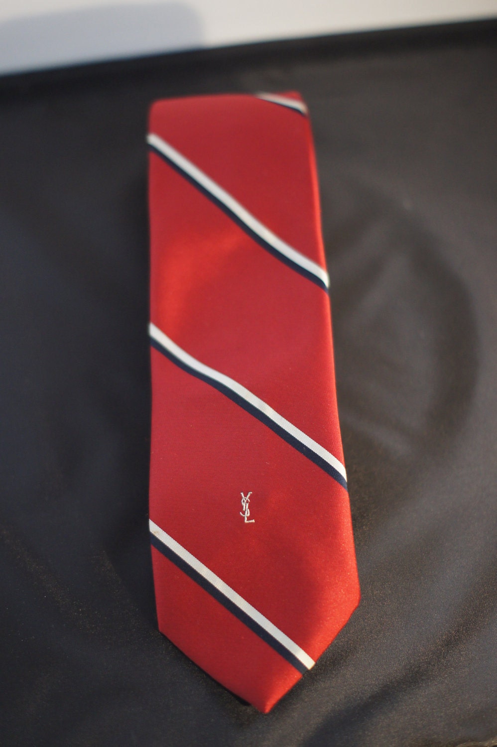 Vintage Yves Saint Laurent Tie, Classic Ivy Style