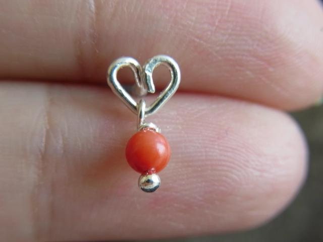 16 gauge Sweet heart Bio Flexible Tragus / Helix