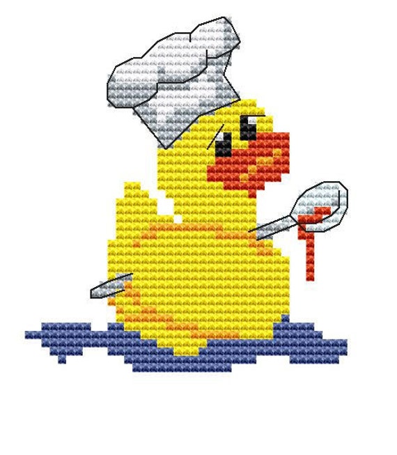 chef rubber duck