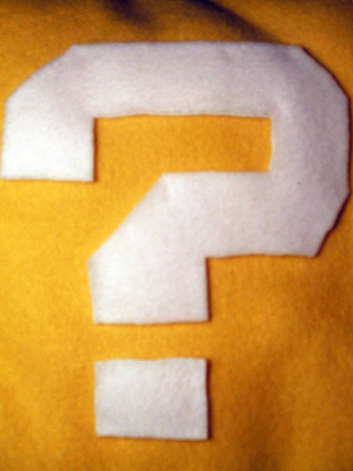 Super Mario Question Mark Block Pillow