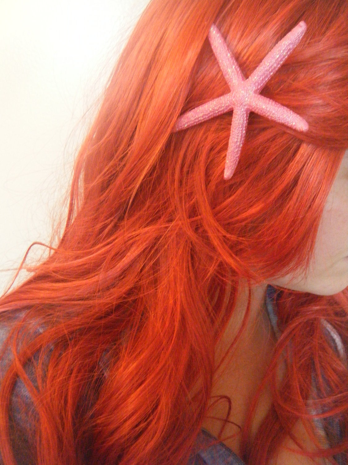 Ariel The Little Mermaid Starfish hair clip