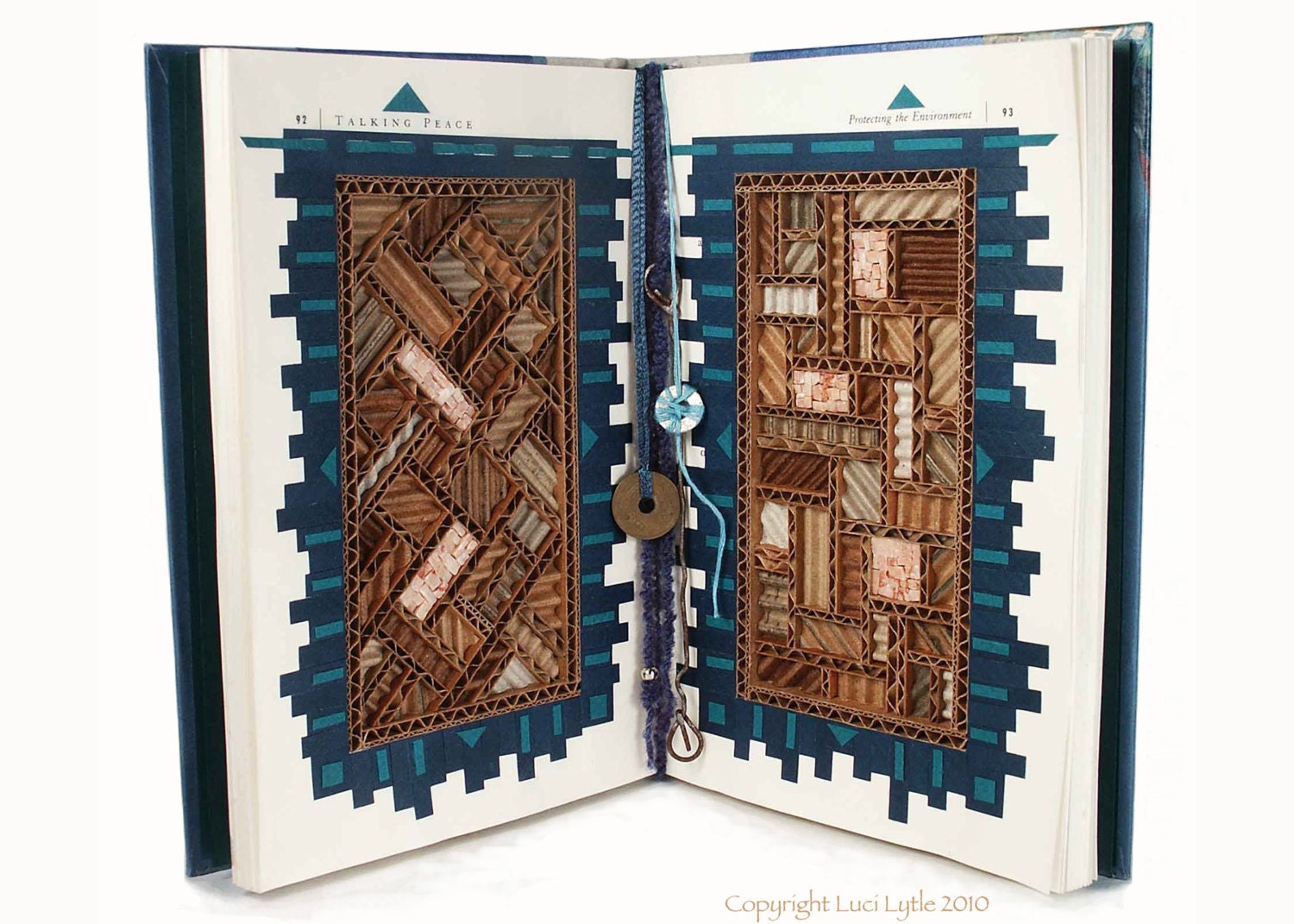 Peace By Piece - an Altered Book
