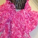 Knit Scarf  Pink. Ribbon.Ladder.Spring/Summer.Stained  Glass.Light.Dressy.Ready to ship.