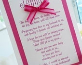 Will You Be My Bridesmaid Card, Bridesmaid Card, Maid of Honor- Custom made and personalized