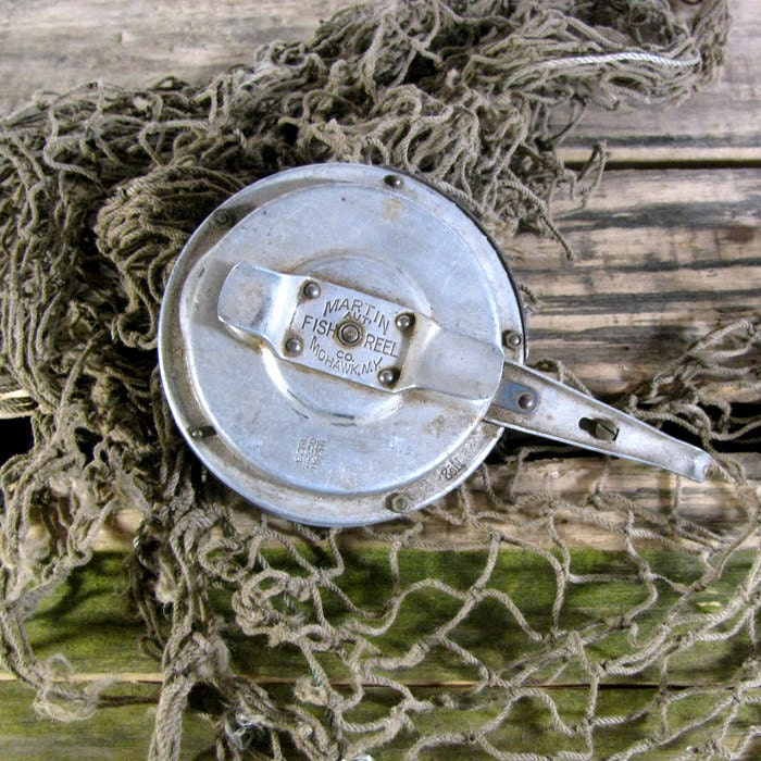 Vintage Martin Automatic Fly Fishing Reel No. 2 PAT. by j3decor