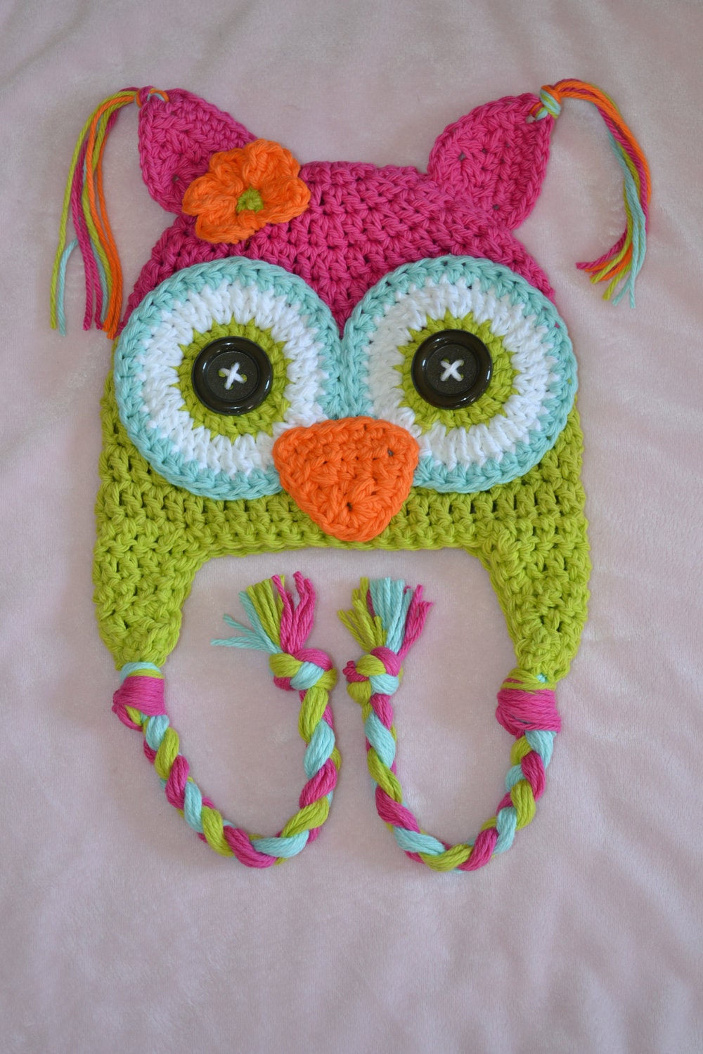 Knitted Owl Hat