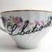 Teacup - Vintage Painted Teacup - Libations