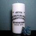 Candle - Ouija Board - White - Occult