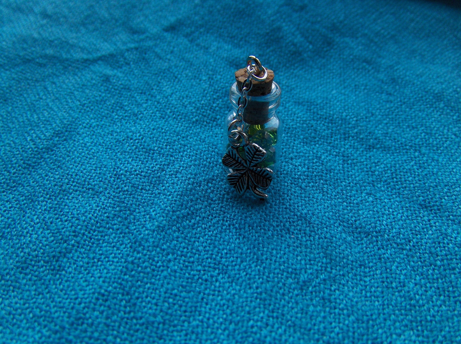 Lucky Wishing Bottle Necklace