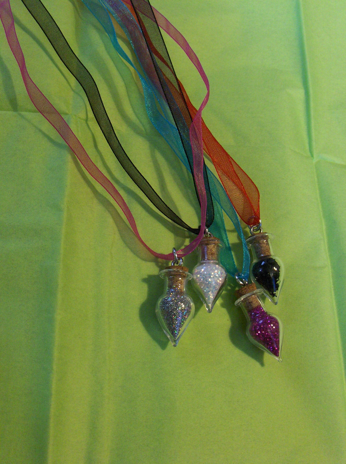 Wicked Lil  Pixie Dust V Bulb Necklace