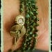 Beaded Crochet Wrap Bracelet Long Beaded Necklace Plus Size Jewelry Turquoise Beaded Wrap Jewelry