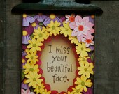 I Miss Your Beautiful Face single card